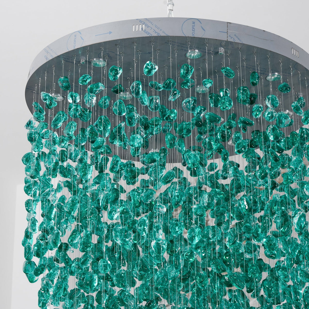 Multicolor Crystal Stone Chandelier