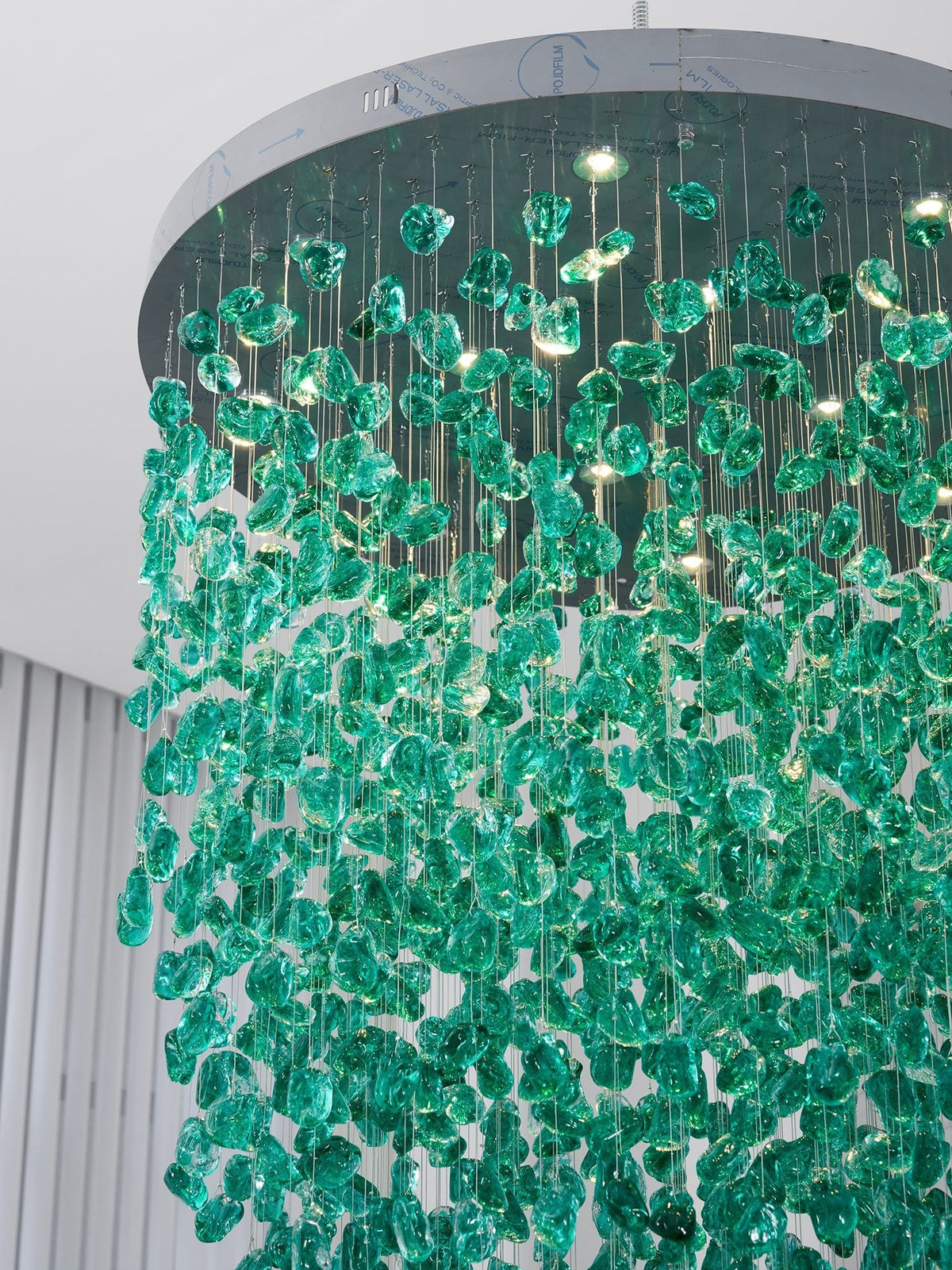 Multicolor Crystal Stone Chandelier