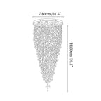 Crystal Stone Chandelier