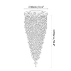 Crystal Stone Chandelier