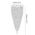 Crystal Stone Chandelier