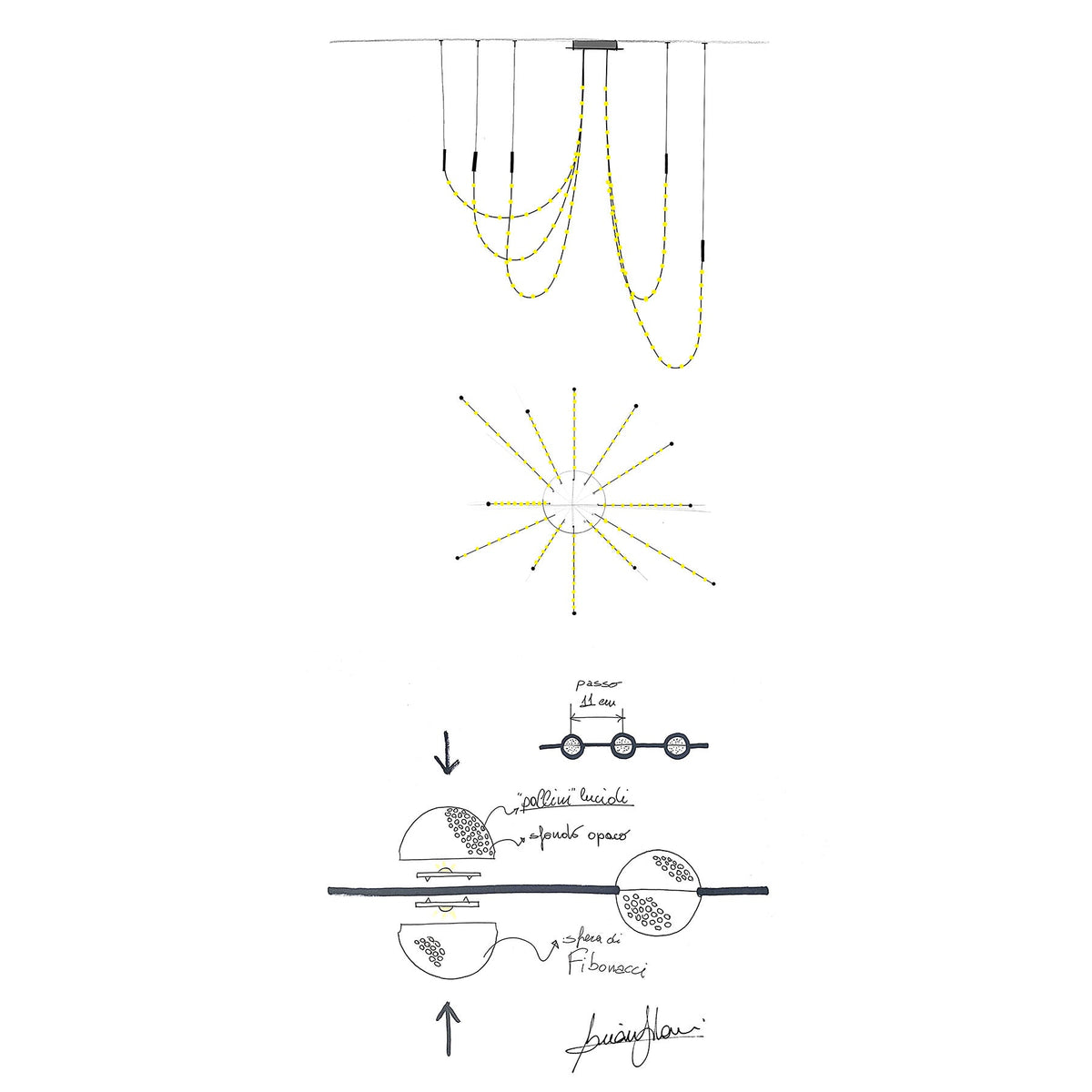 Multidot Customize Chandelier