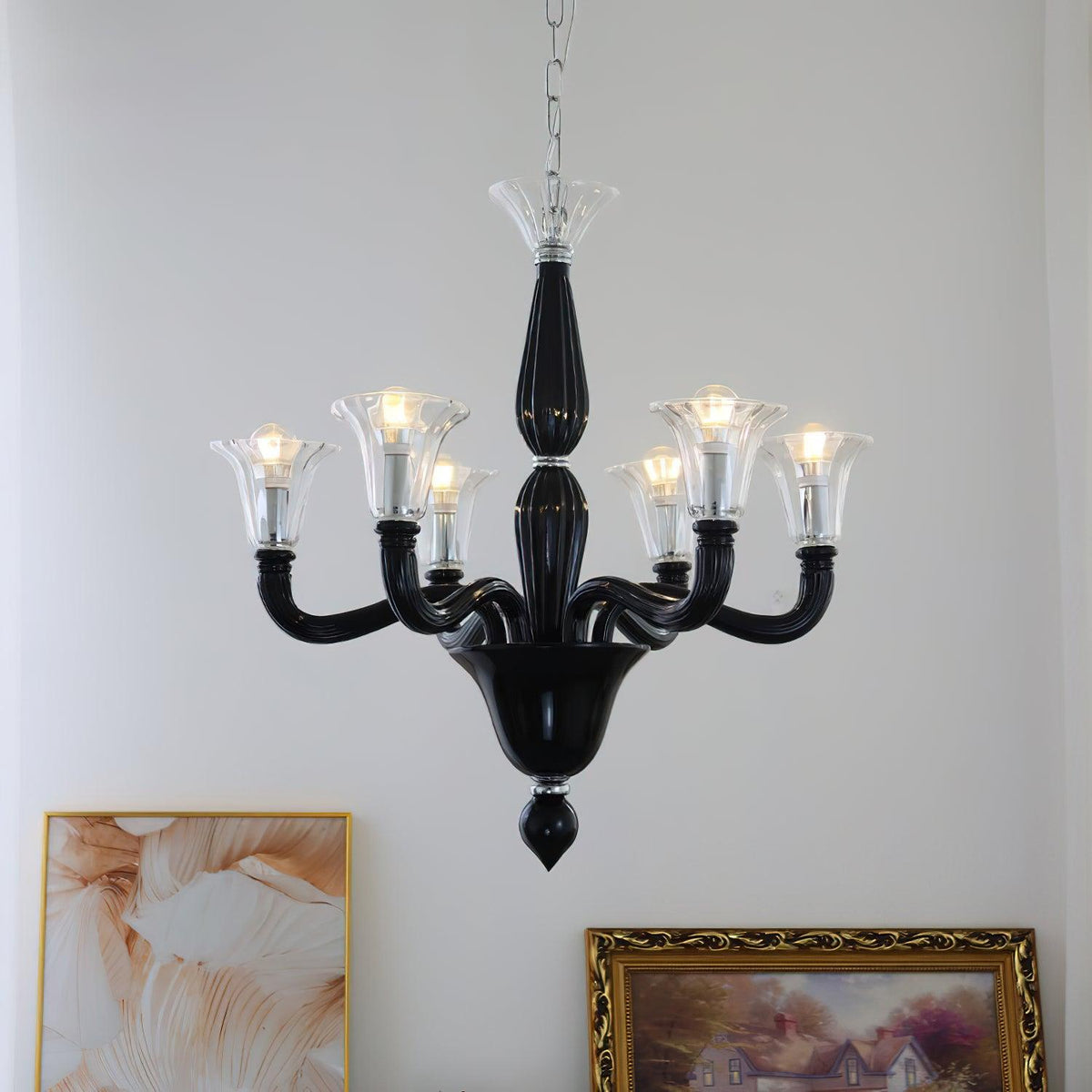 Murano Candle Chandelier