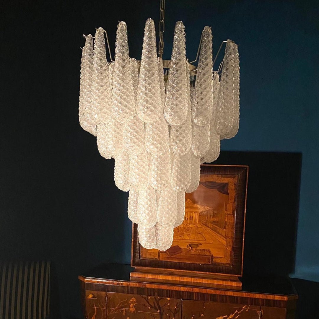Murano Glass Dewdrop Chandelier