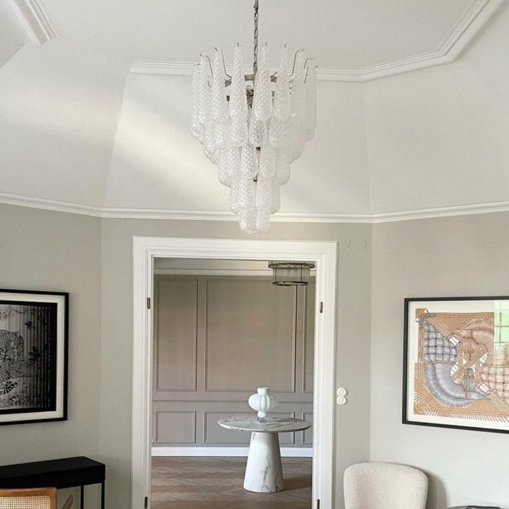 Murano Glass Dewdrop Chandelier