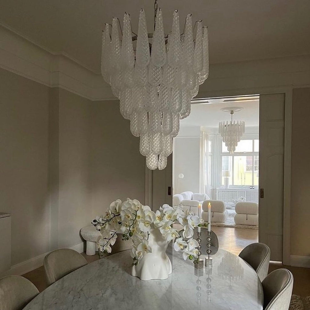 Murano Glass Dewdrop Chandelier