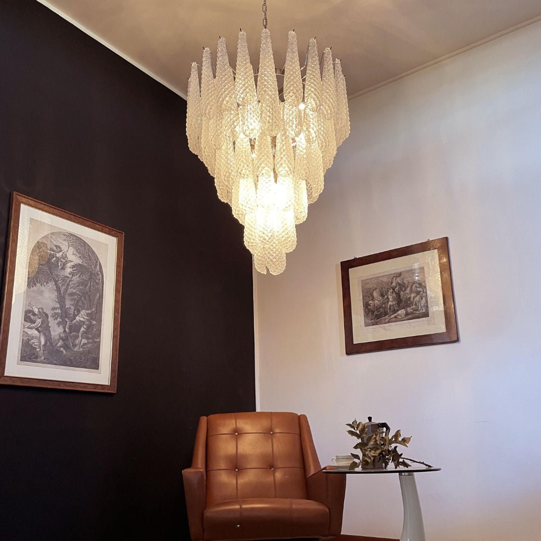 Murano Glass Dewdrop Chandelier