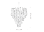Glass Dewdrop Chandelier