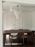 Murano Glass Droplet Chandelier