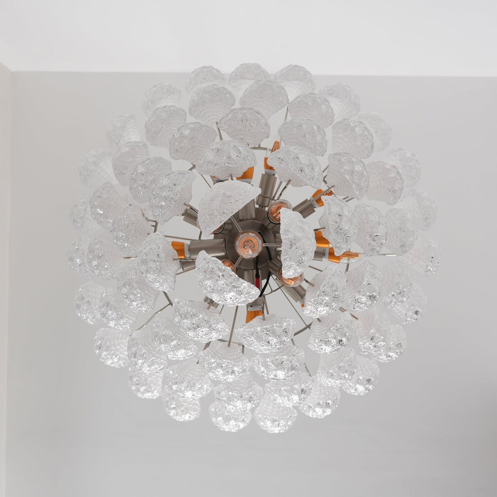 Murano Glass Droplet Chandelier