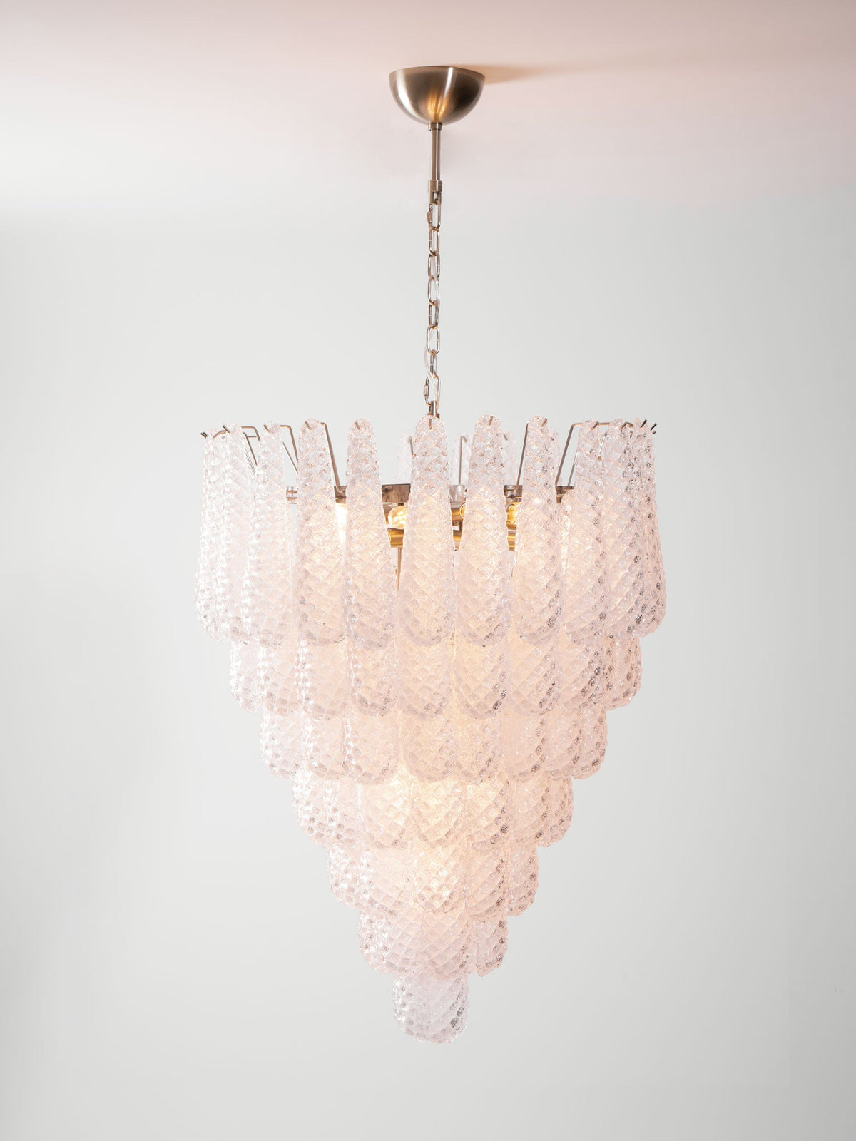 Murano Glass Droplet Chandelier