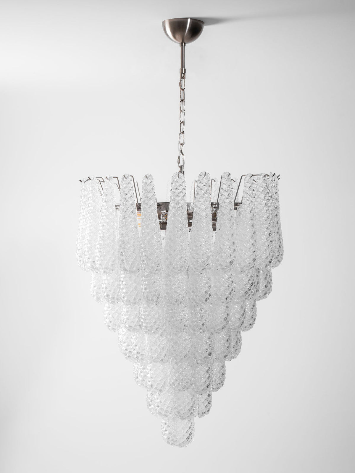 Murano Glass Droplet Chandelier