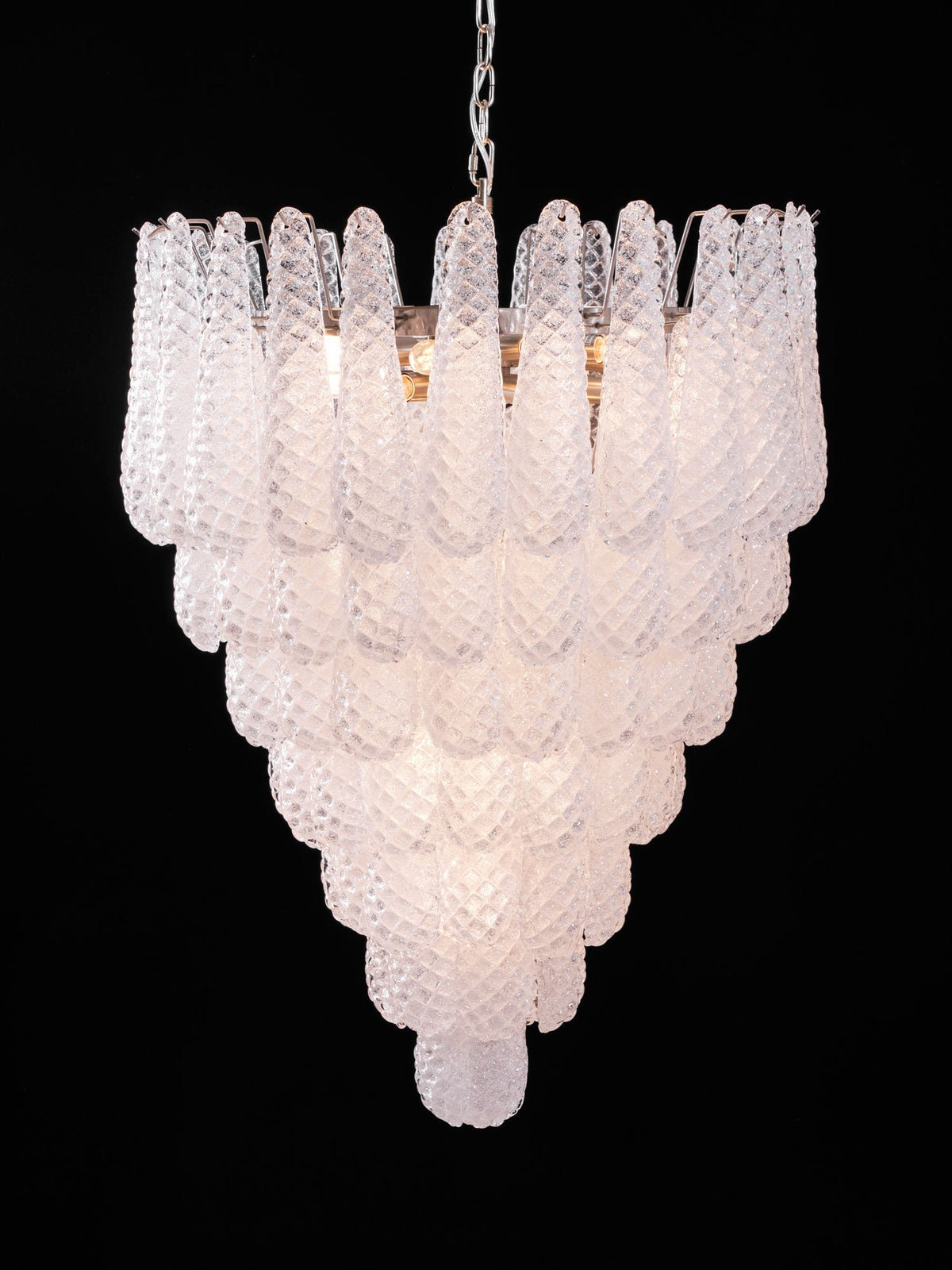 Murano Glass Droplet Chandelier