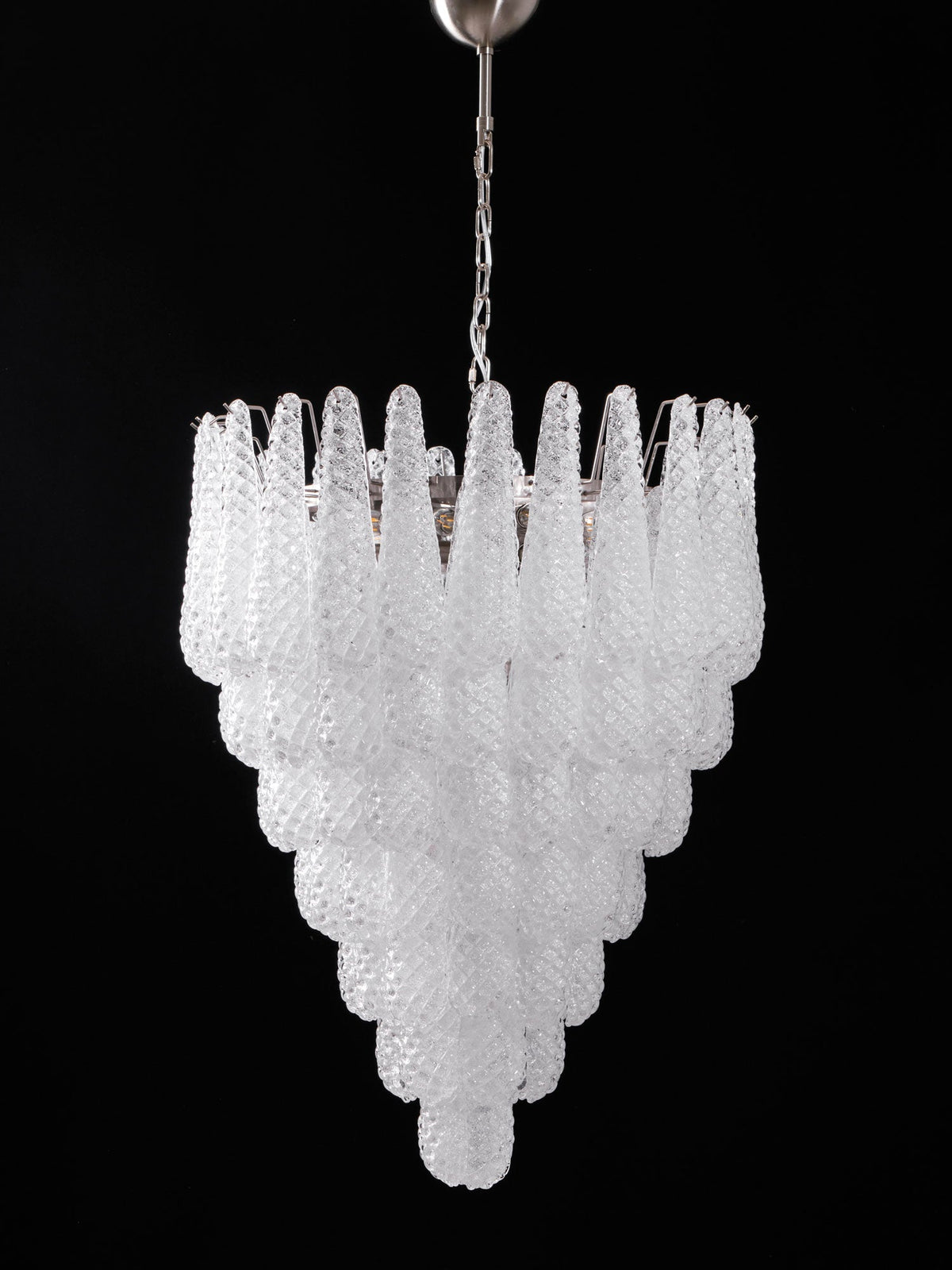 Murano Glass Droplet Chandelier