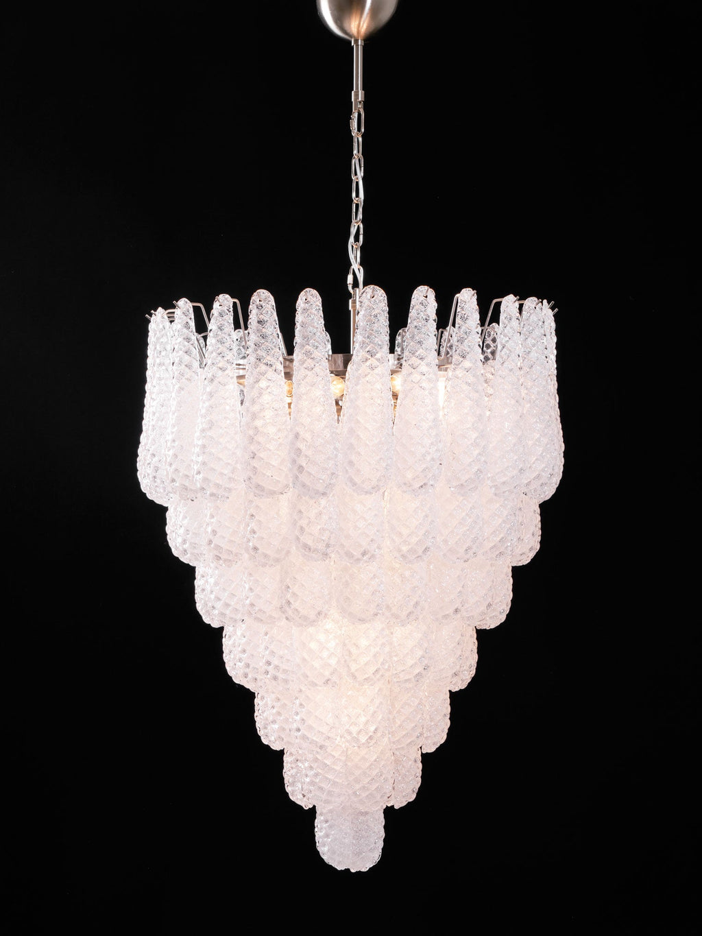 Murano Glass Droplet Chandelier