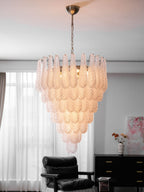 Murano Glass Droplet Chandelier