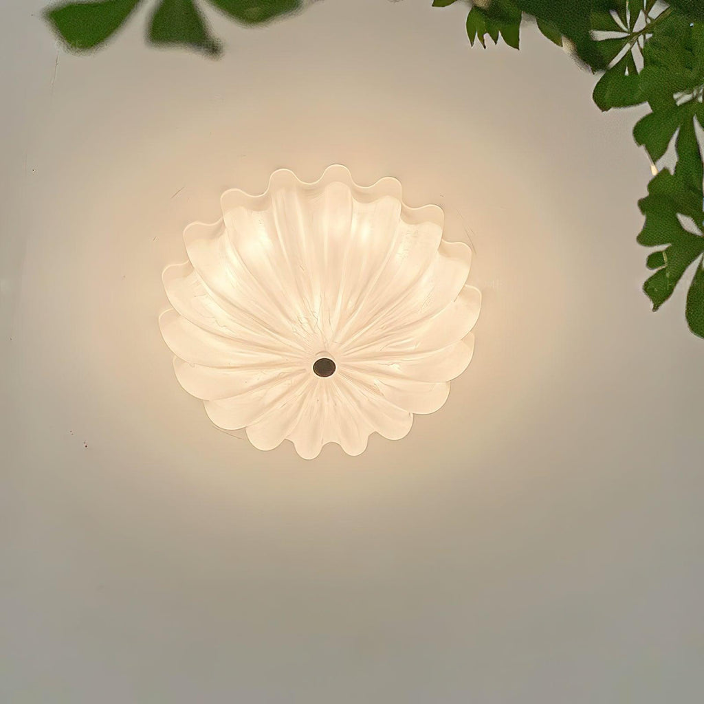 Murano Glass Flush Ceiling Light
