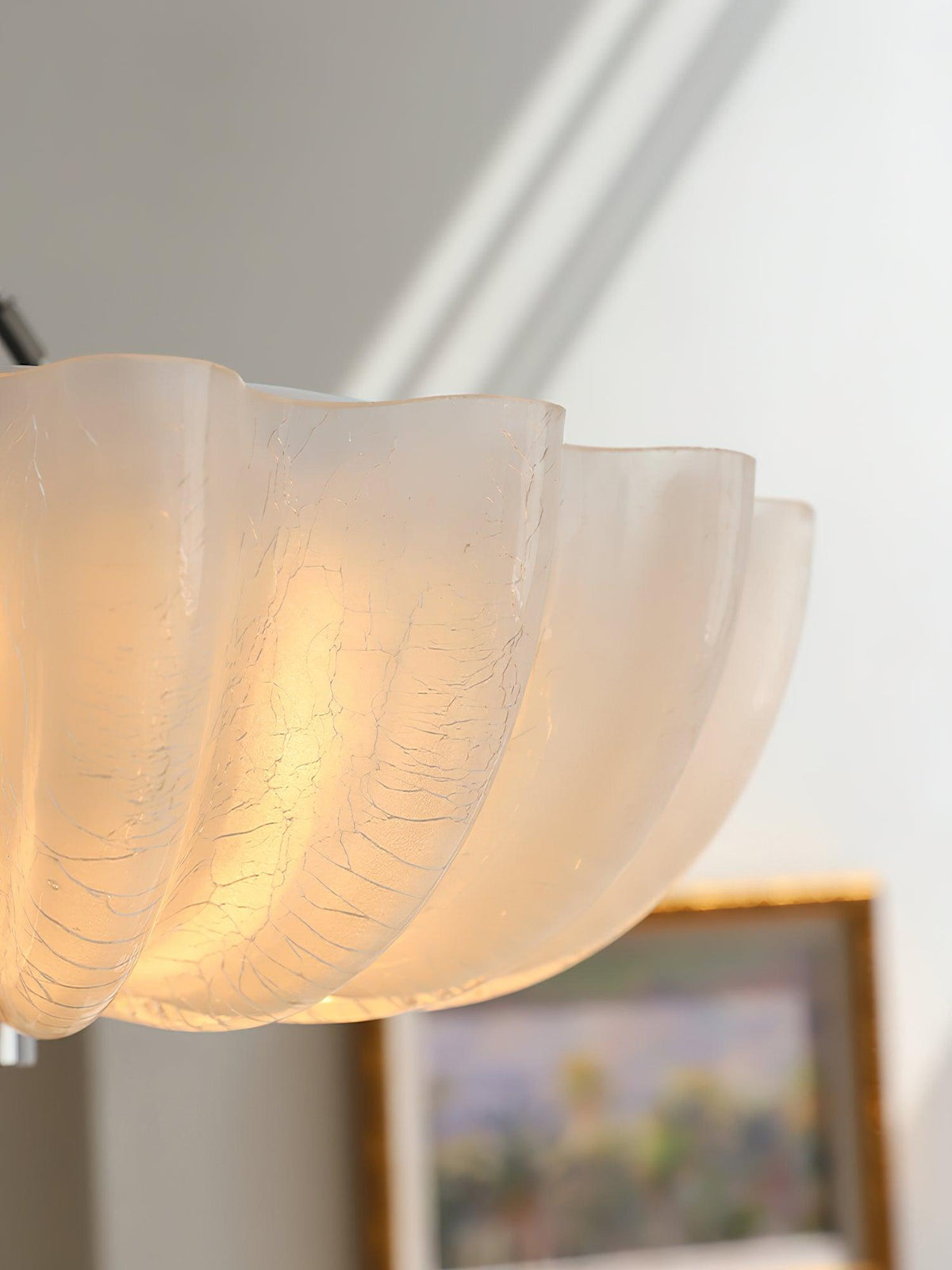 Murano Glass Flush Ceiling Light