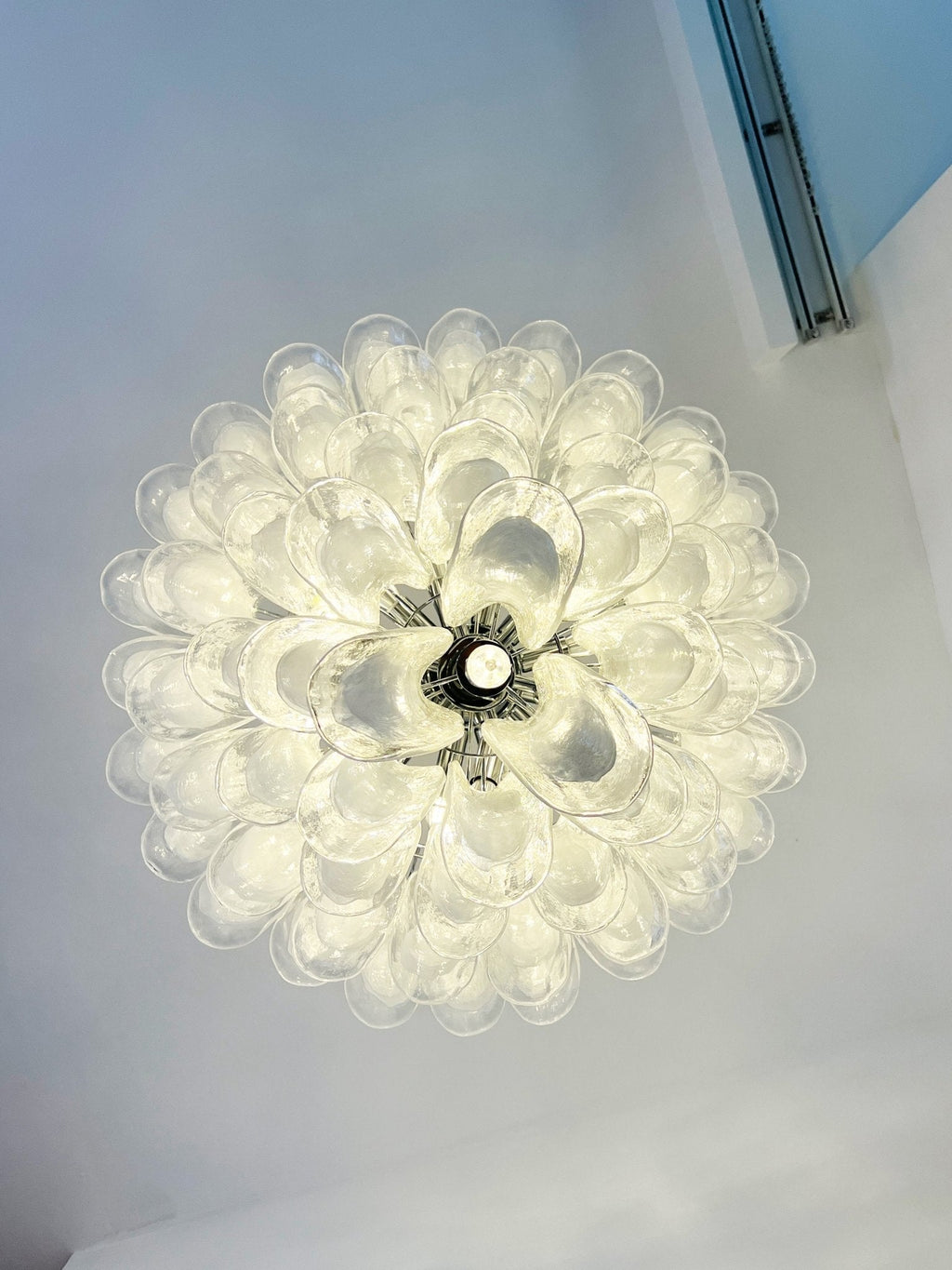 Murano Glass Petals Chandelier