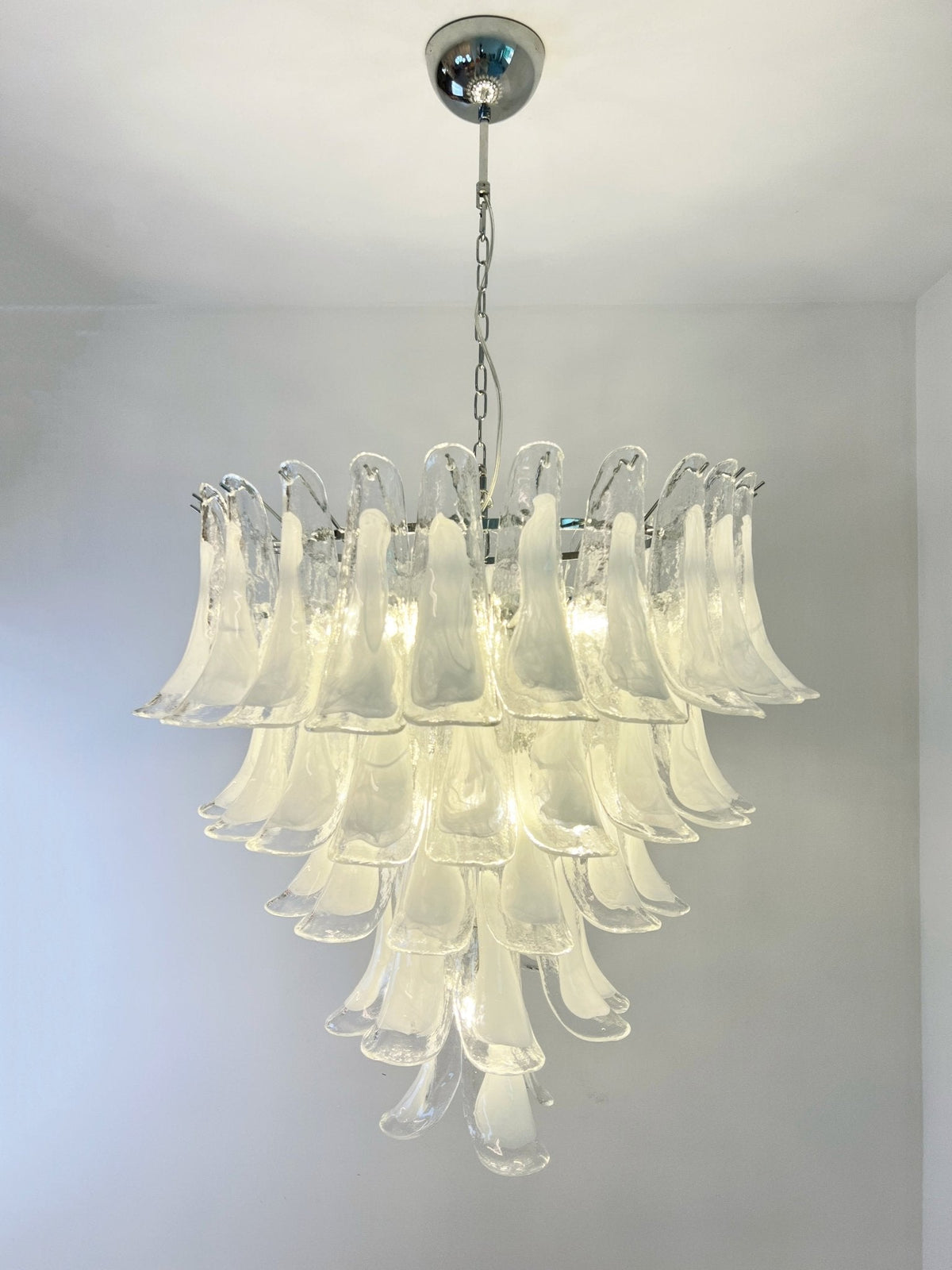 Murano Glass Petals Chandelier