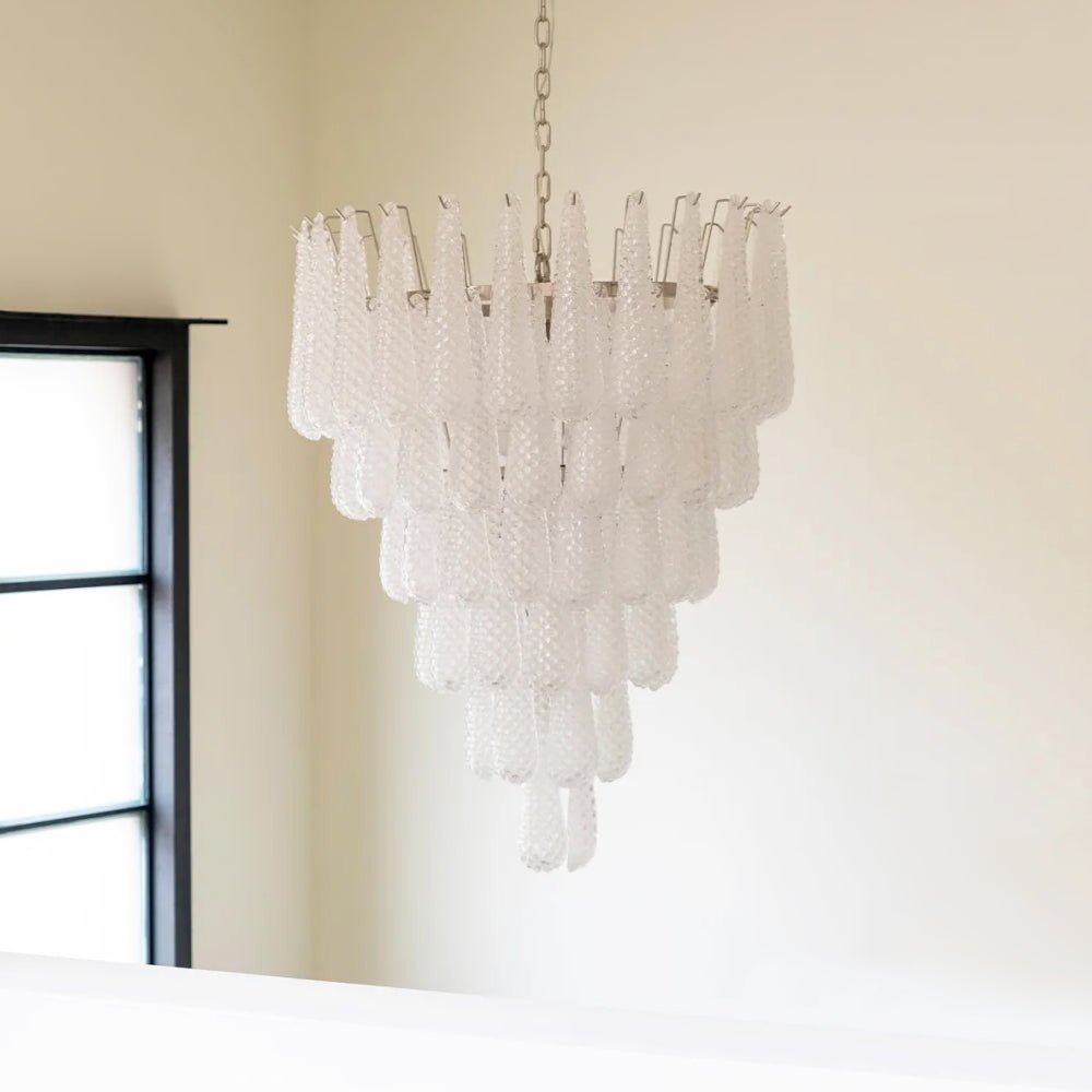 Murano Glass Pinecone Chandelier
