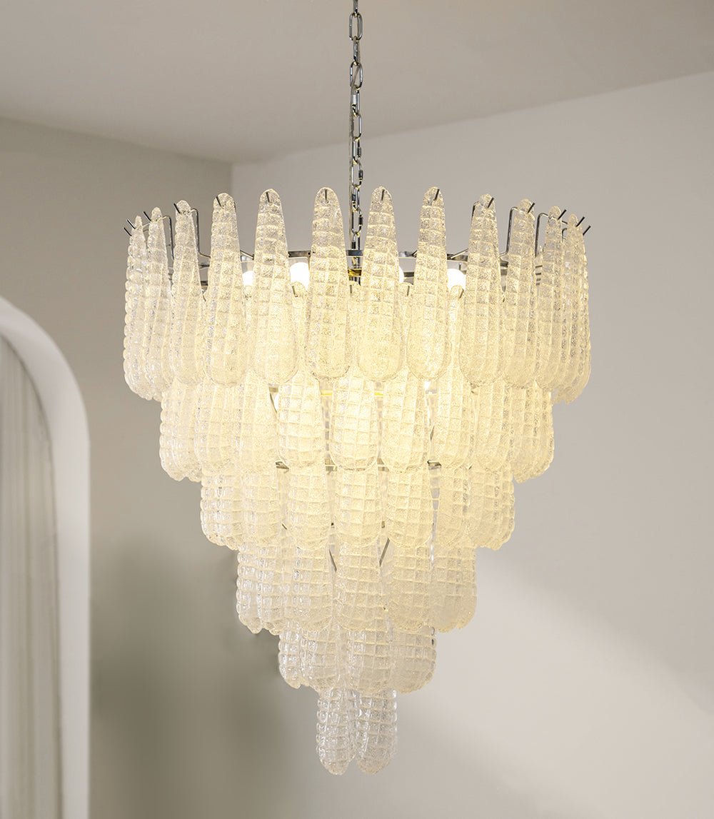 Murano Glass Pinecone Chandelier
