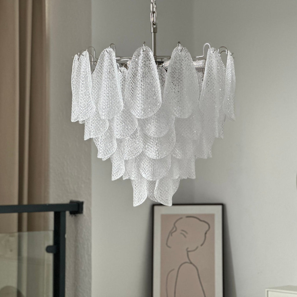 Murano Glass Teardrop Chandelier