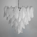 Murano Glass Teardrop Chandelier