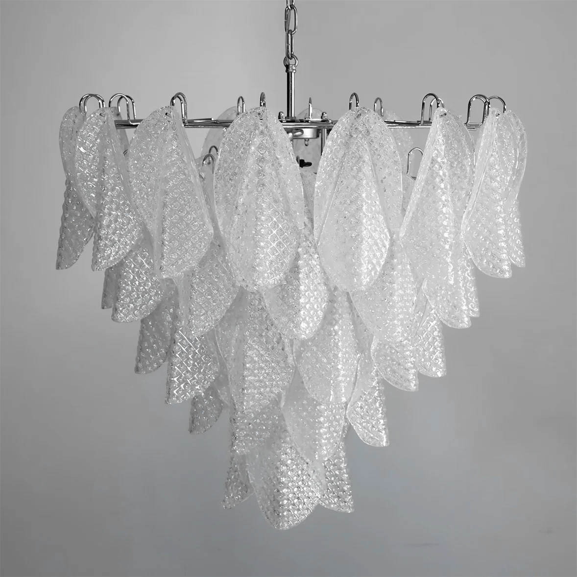 Murano Glass Teardrop Chandelier