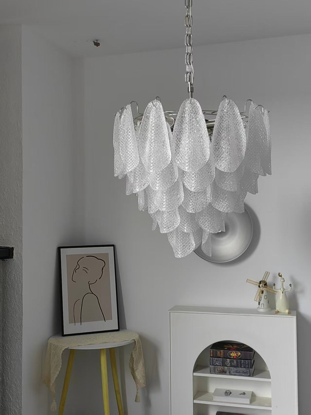 Murano Glass Teardrop Chandelier