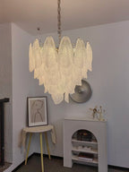 Murano Glass Teardrop Chandelier