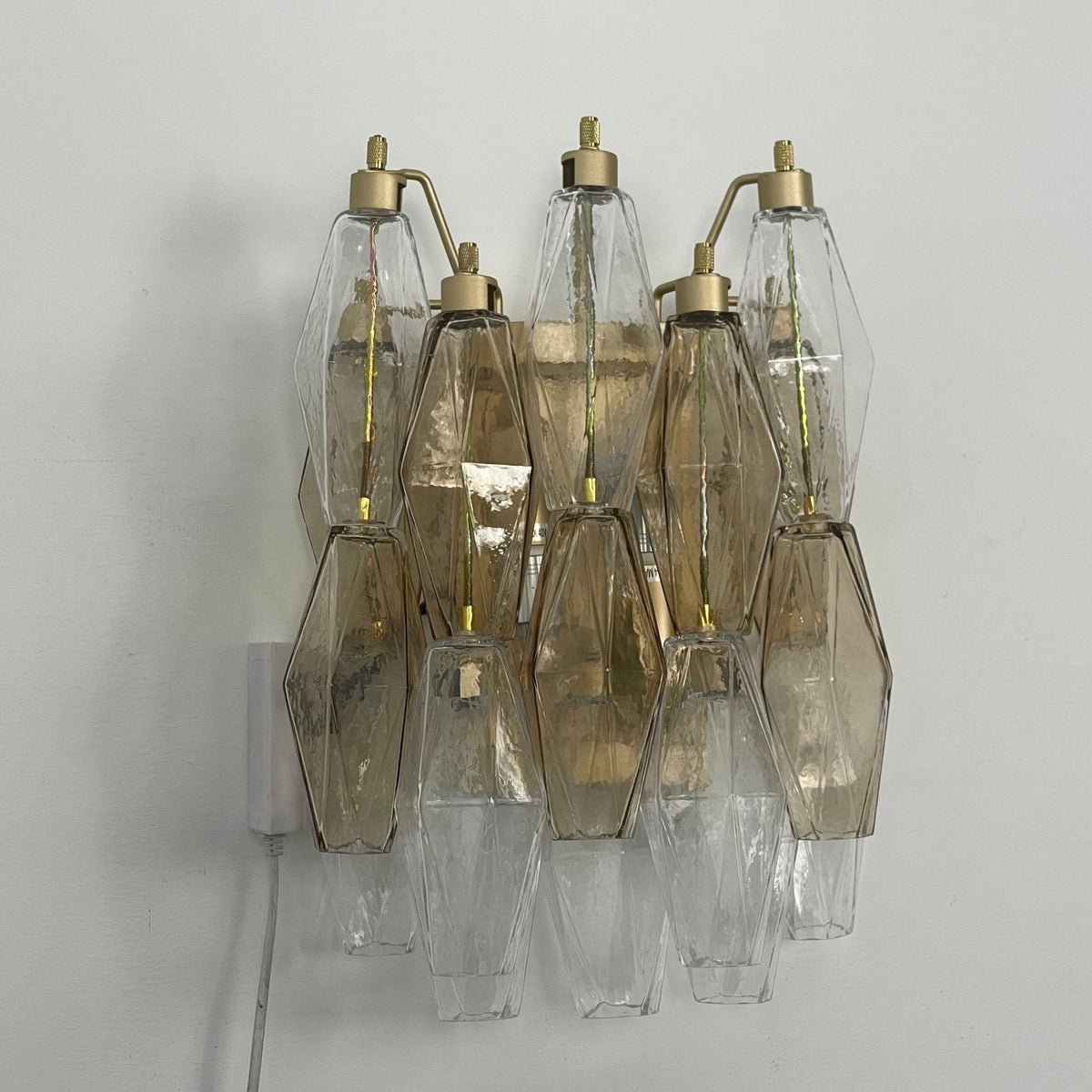 Murano Rhombus Glass Wall Lamp