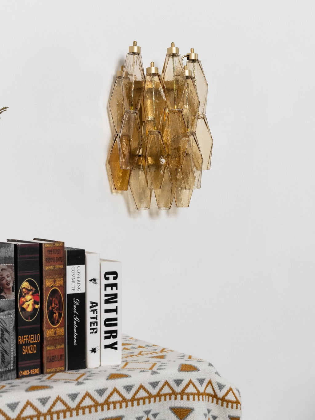 Murano Rhombus Glass Wall Lamp