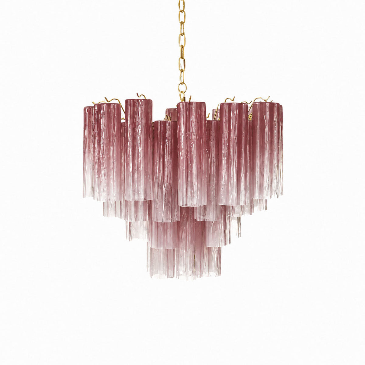 Glass Tubes Chandelier