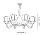 Mushroom Fabric Chandelier
