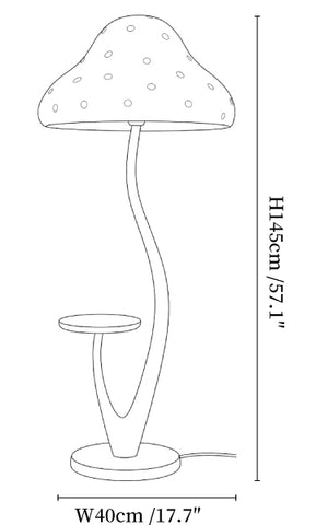 Mushroom Grove Floor Lamp