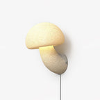 Mushroom Resin Plug - in Wall Lamp