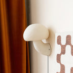 Mushroom Resin Plug - in Wall Lamp