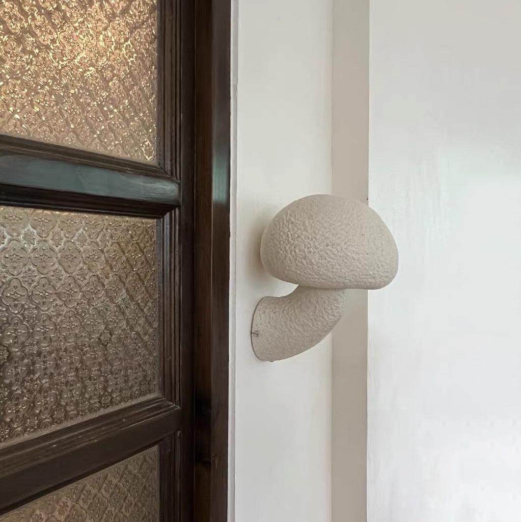 Mushroom Resin Plug - in Wall Lamp