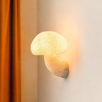 Mushroom Resin Plug - in Wall Lamp