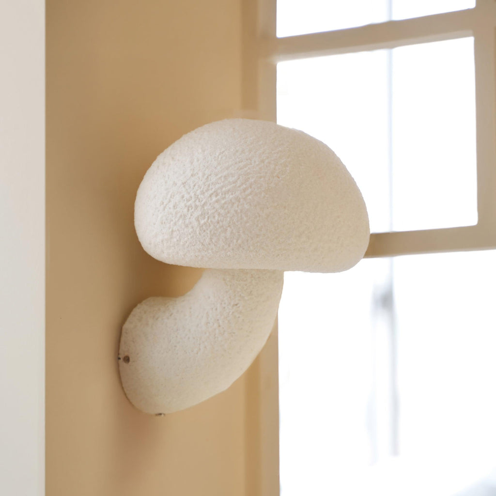 Mushroom Resin Plug - in Wall Lamp