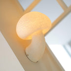 Mushroom Resin Plug - in Wall Lamp