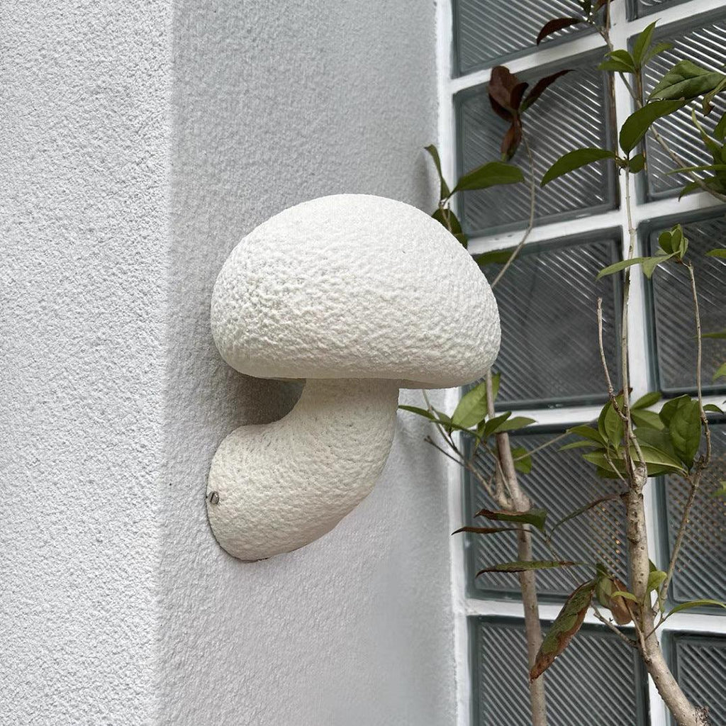Mushroom Resin Plug - in Wall Lamp