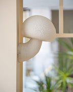 Mushroom Resin Plug - in Wall Lamp