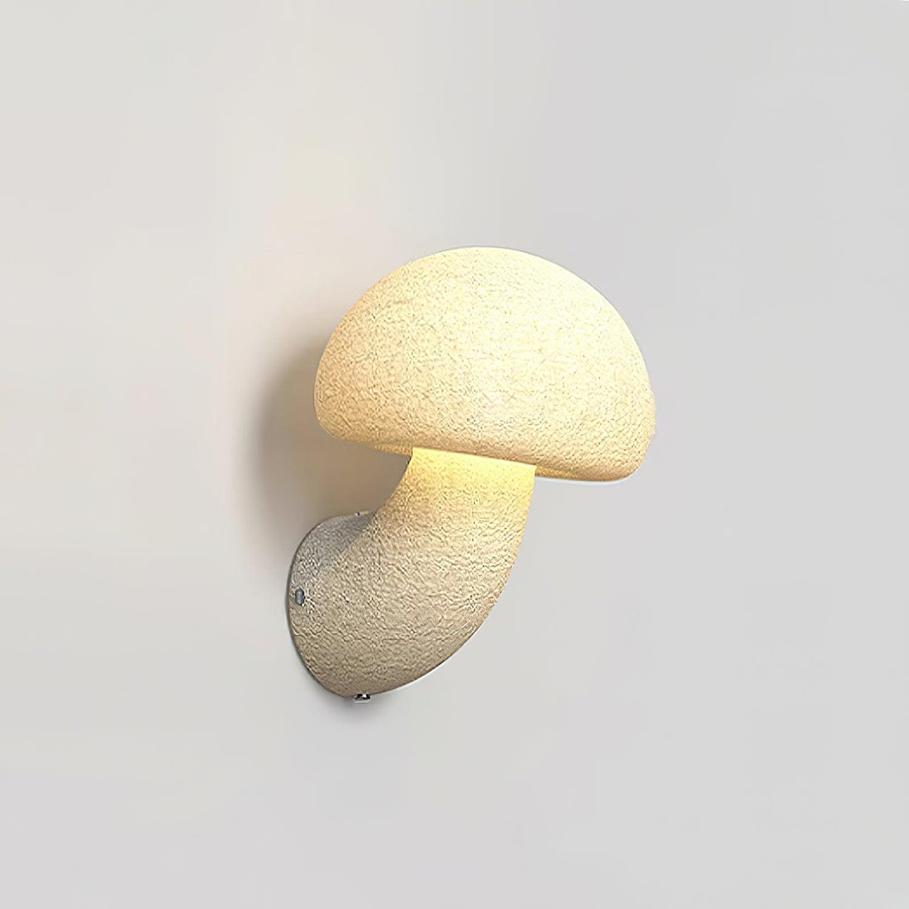 Mushroom Resin Plug - in Wall Lamp