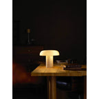 Mushroom Type Alabaster Table Lamp