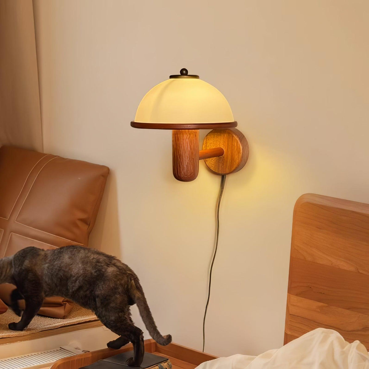 Seren Mushroom Wall Lamp