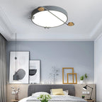 Musical Note Round Ceiling Lamp