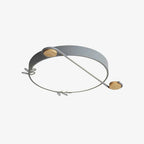 Musical Note Round Ceiling Lamp
