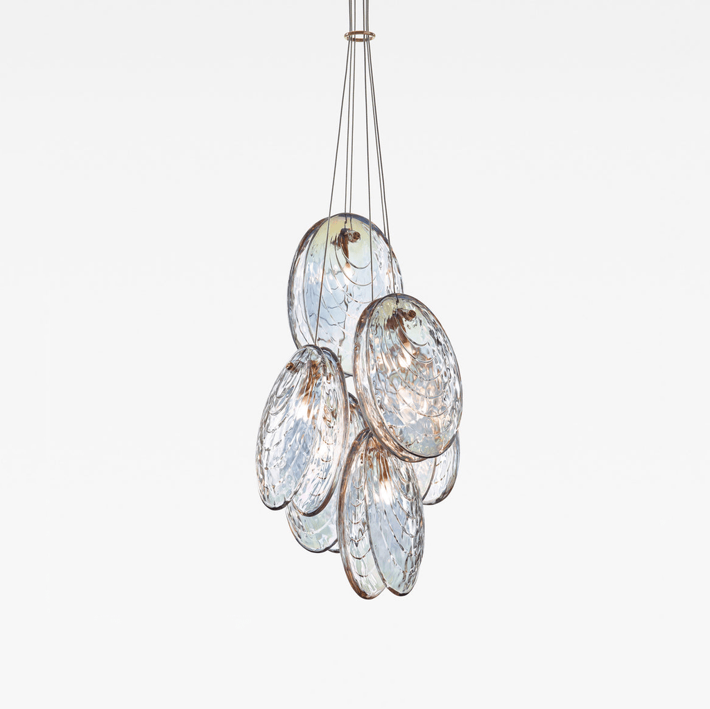 Mussels Cluster Chandelier